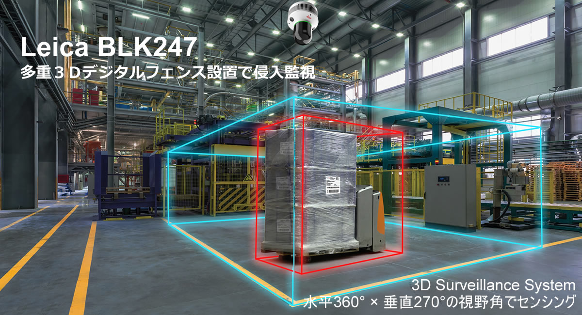 BLK247は、3Dサーベイランスで正確に監視