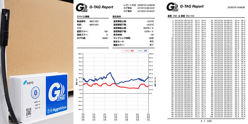 PDF形式のレポート出力