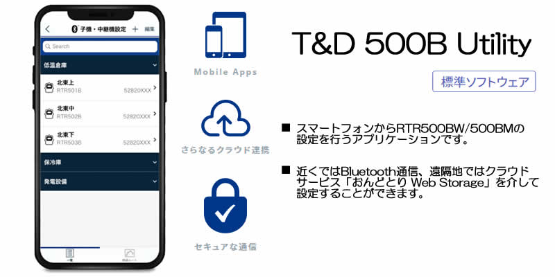 スマホを利用したスマートな設定